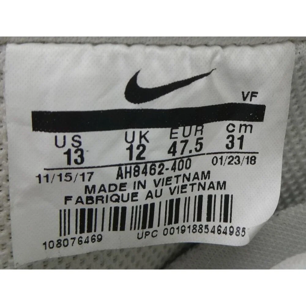 Nike Air Force One Men's 13 Low Top Spring Patchwork Easter Egg AH8462-400 2018